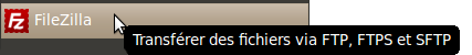 Lancer FileZilla